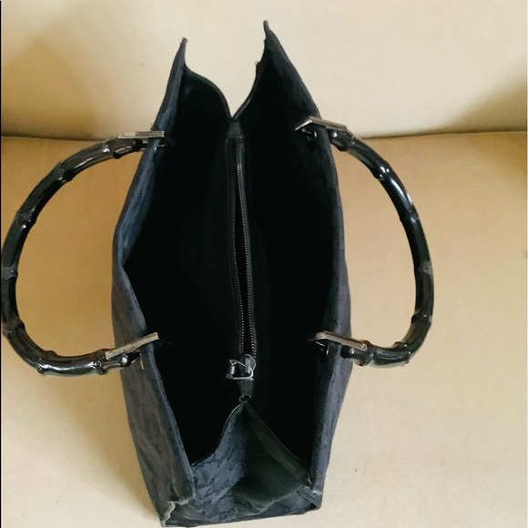 Authentic GUCCI BAMBOO canvas tote bag🎋🎋FREE SHIP❣️ - Picture 7 of 16